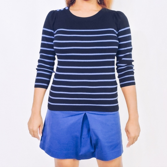 Talbots Striped Top - Picture 2 of 7